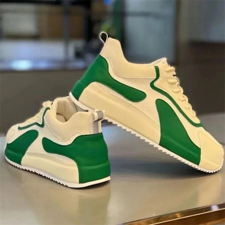 Contrast Panel Sneakers