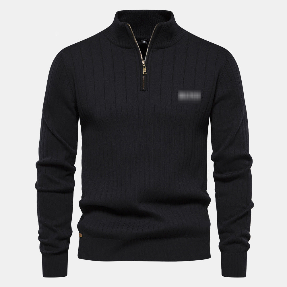 Classic Quarter-Zip Sweater