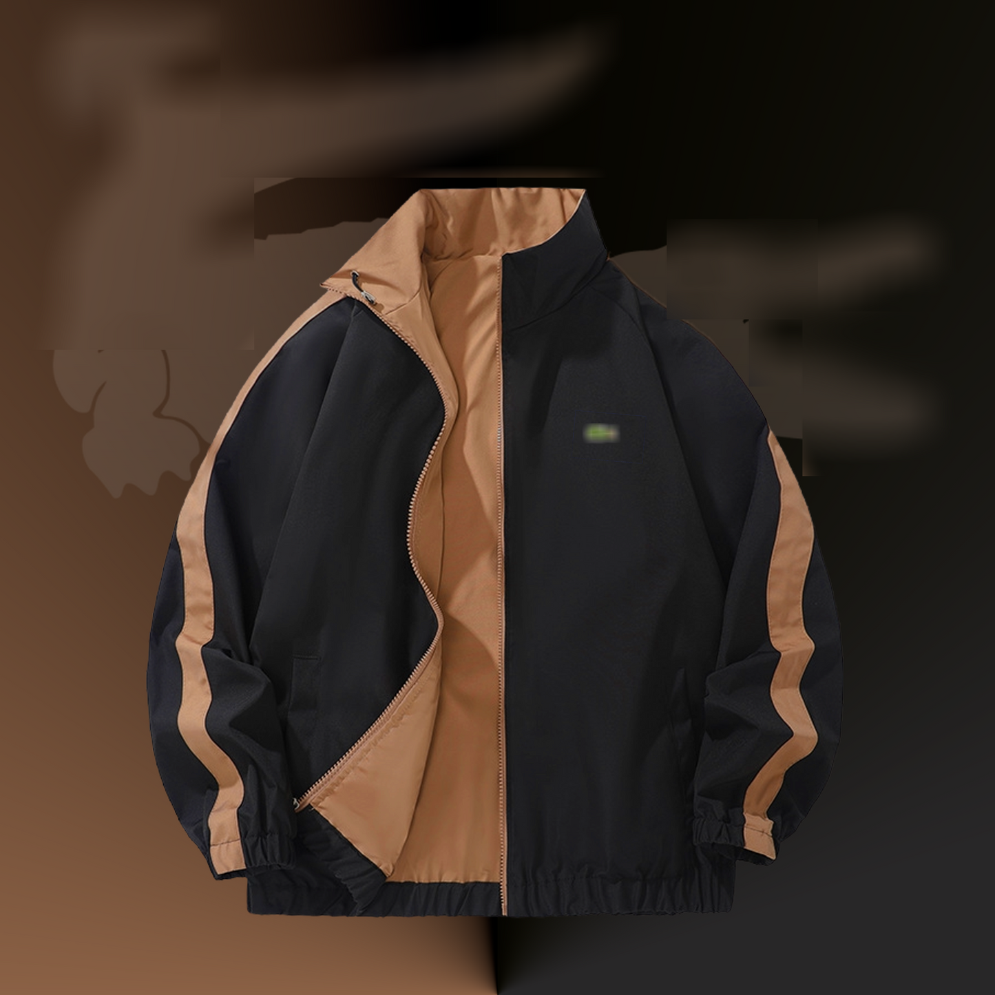 Contrast Panel Track Jacket