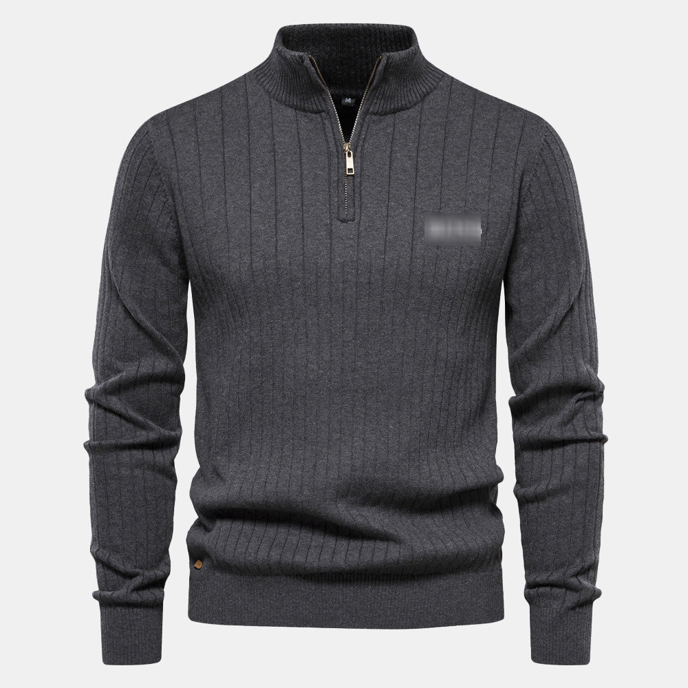 Classic Quarter-Zip Sweater