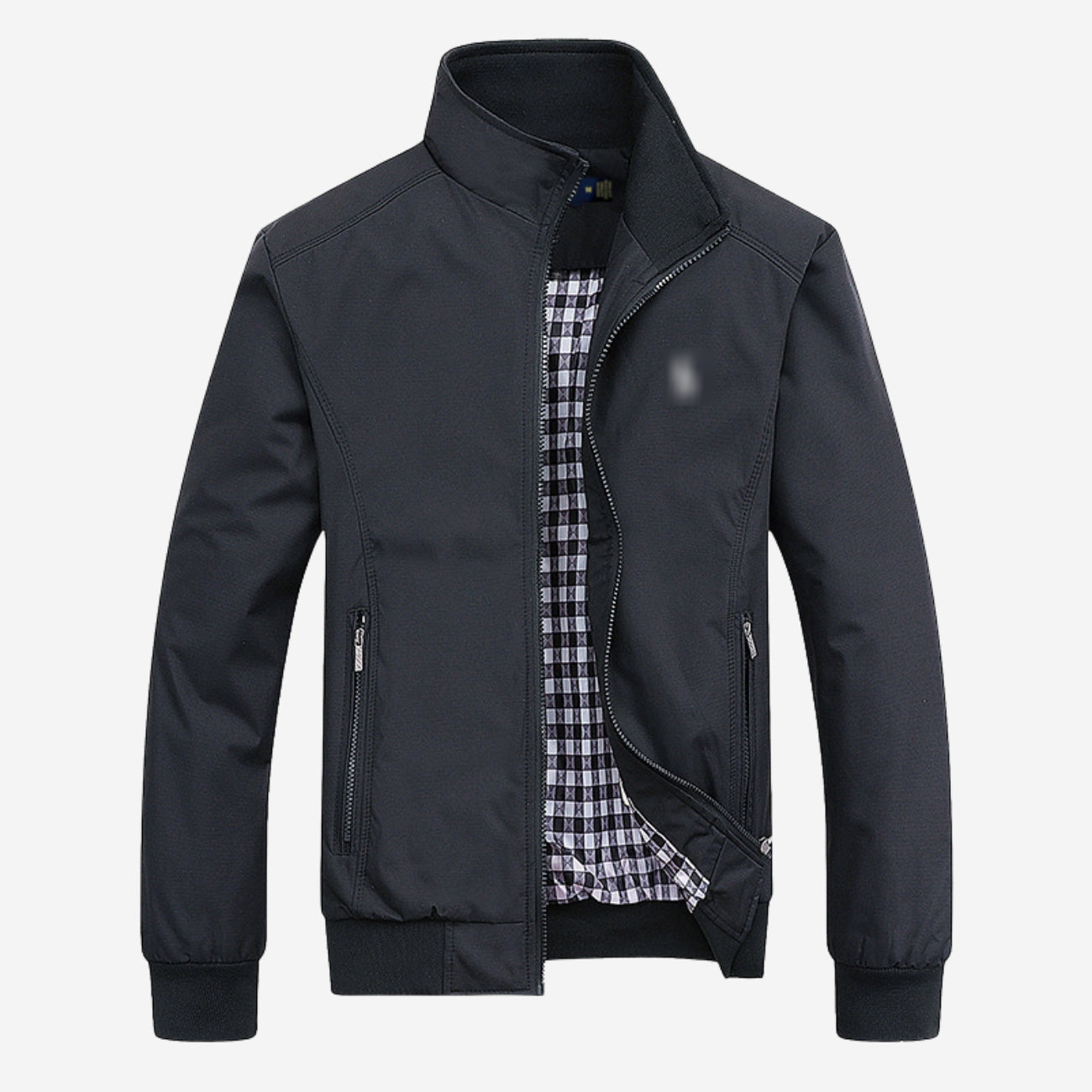 Casual Zip-Up Bomber - Clearance price