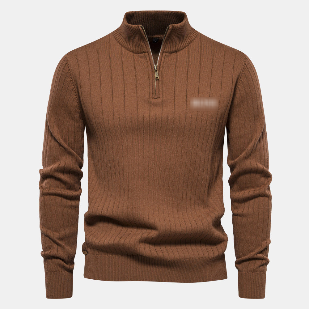 Classic Quarter-Zip Sweater