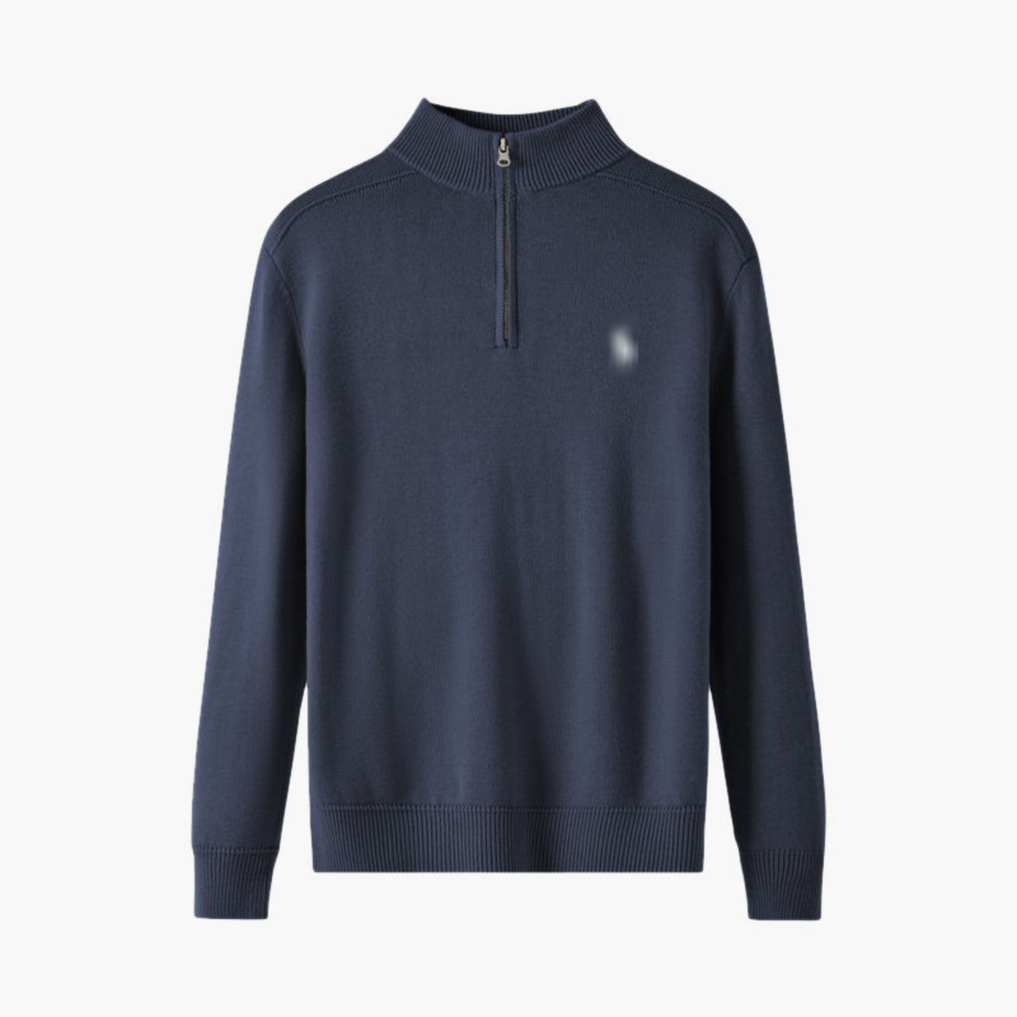 Quarter-Zip Knit Sweater