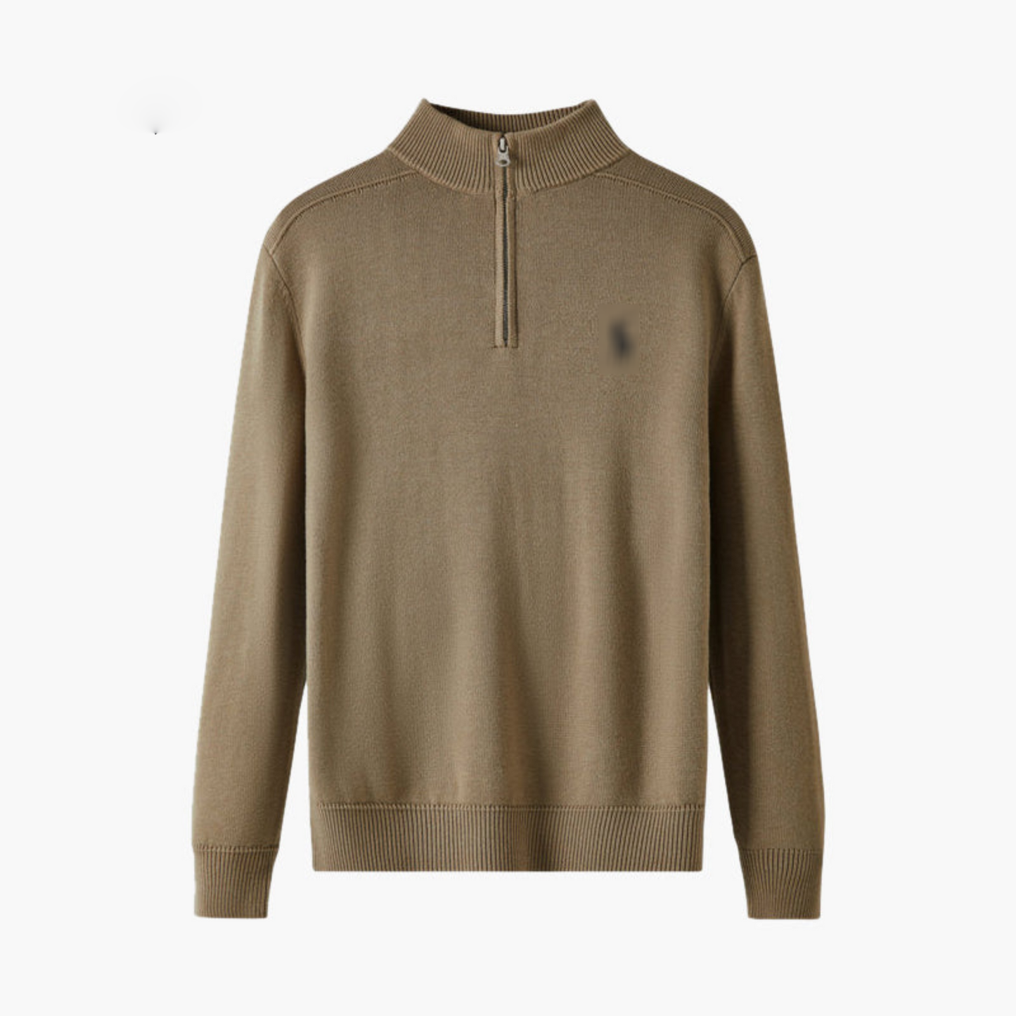Quarter-Zip Knit Sweater