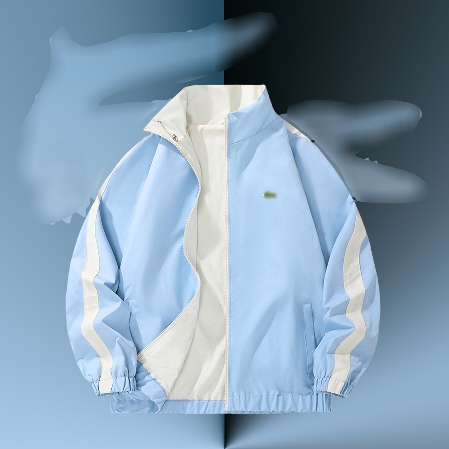 Contrast Panel Track Jacket