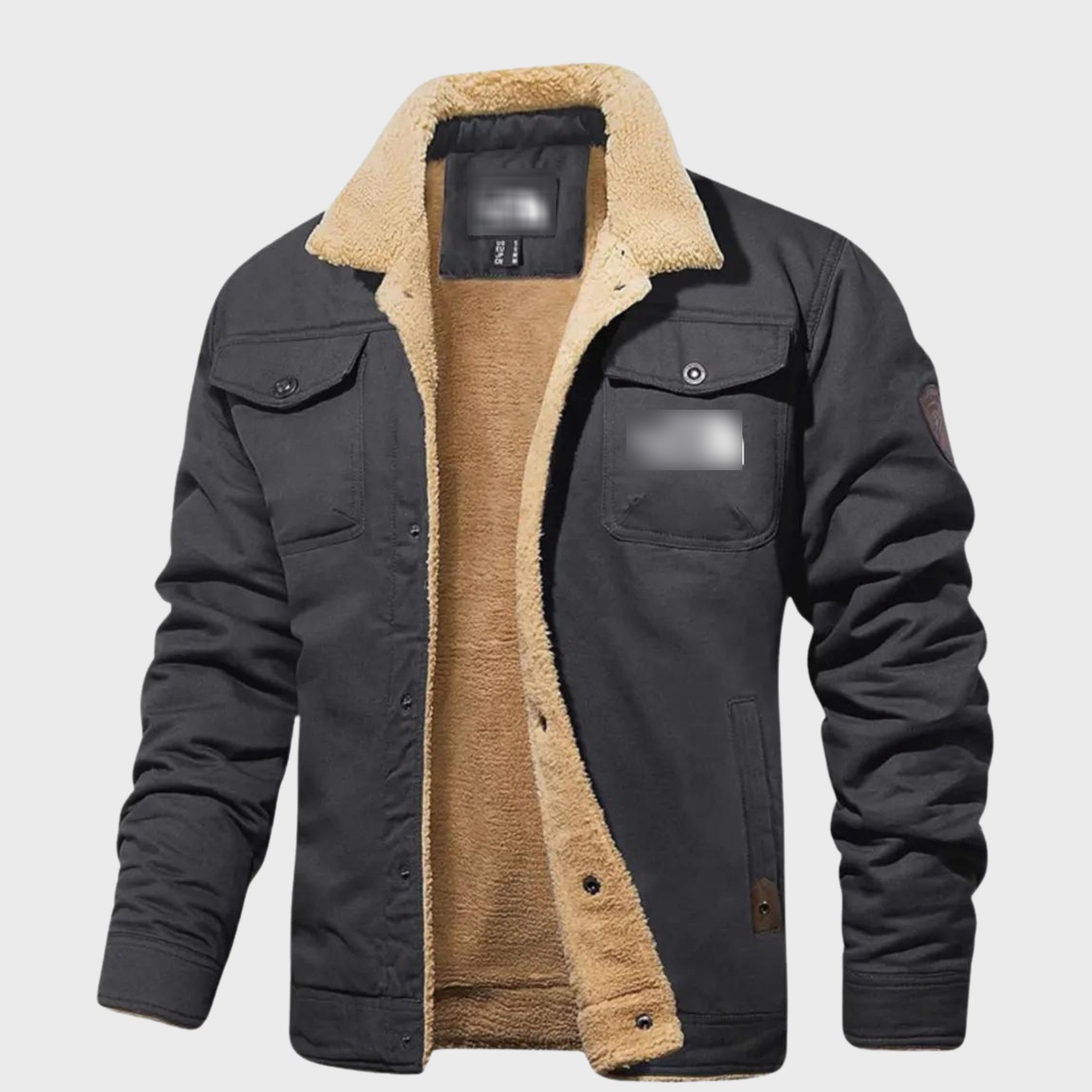 Fleece-Lined Winter Jacket