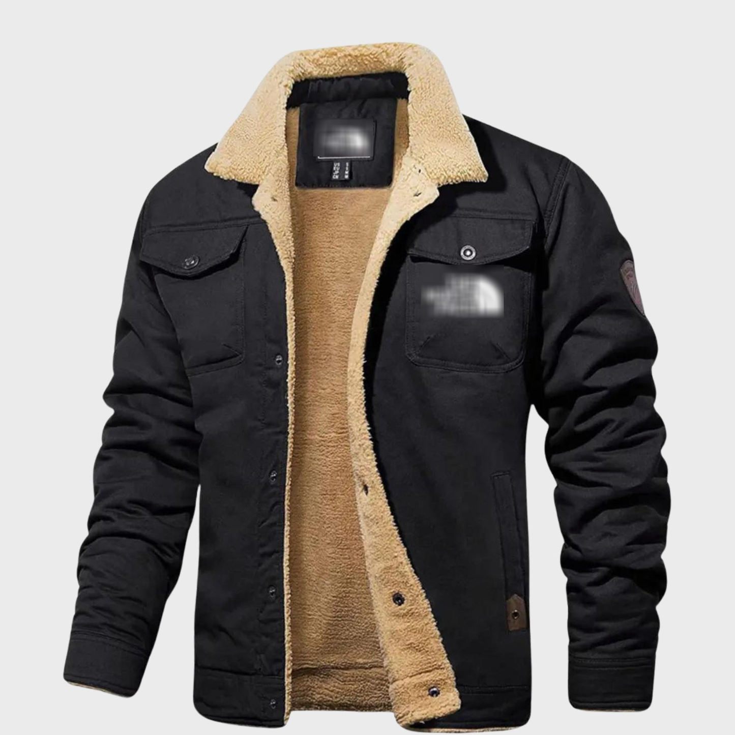 Fleece-Lined Winter Jacket
