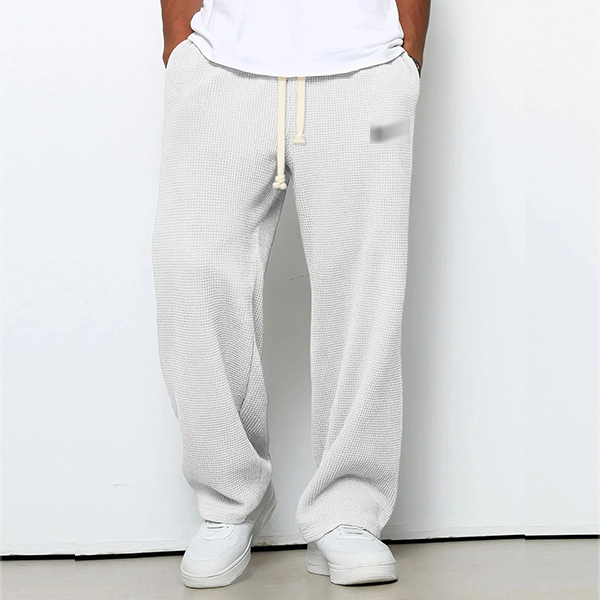 Waffle Texture Trousers