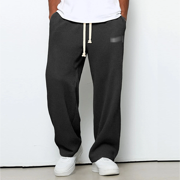 Waffle Texture Trousers