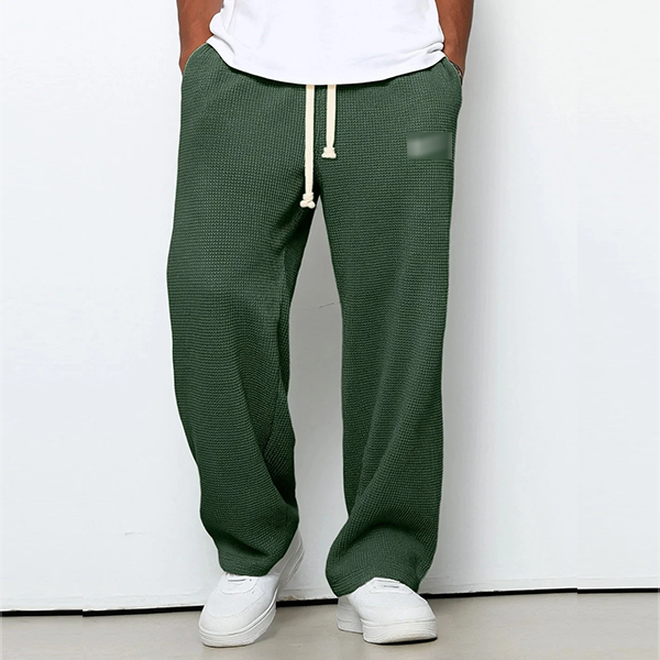 Waffle Texture Trousers
