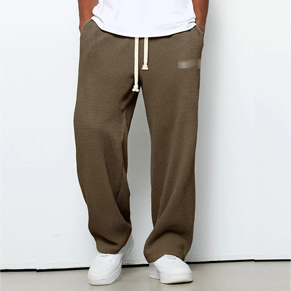 Waffle Texture Trousers