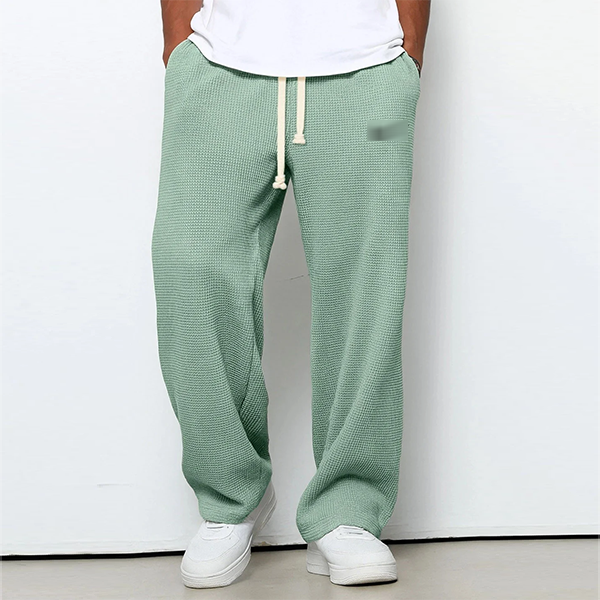 Waffle Texture Trousers