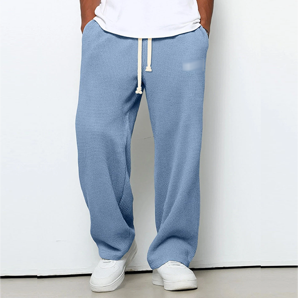 Waffle Texture Trousers