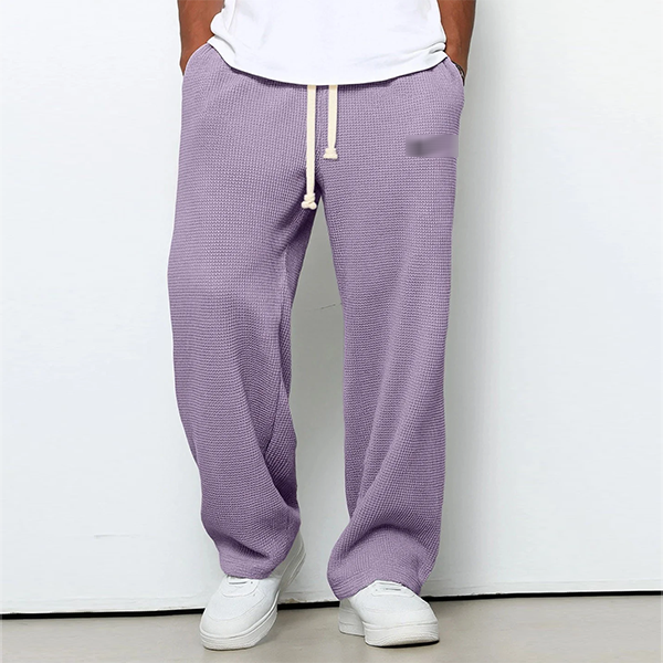 Waffle Texture Trousers