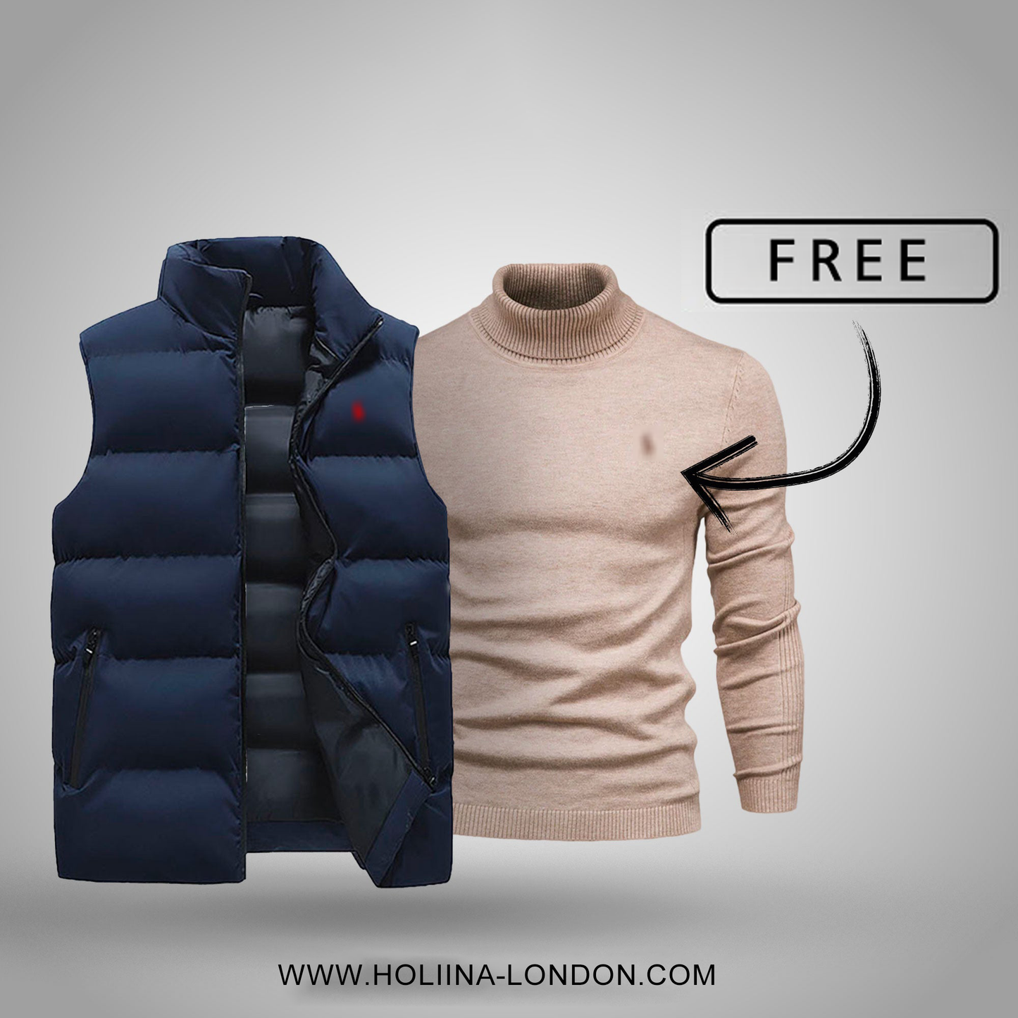 Vest + Free Sweater