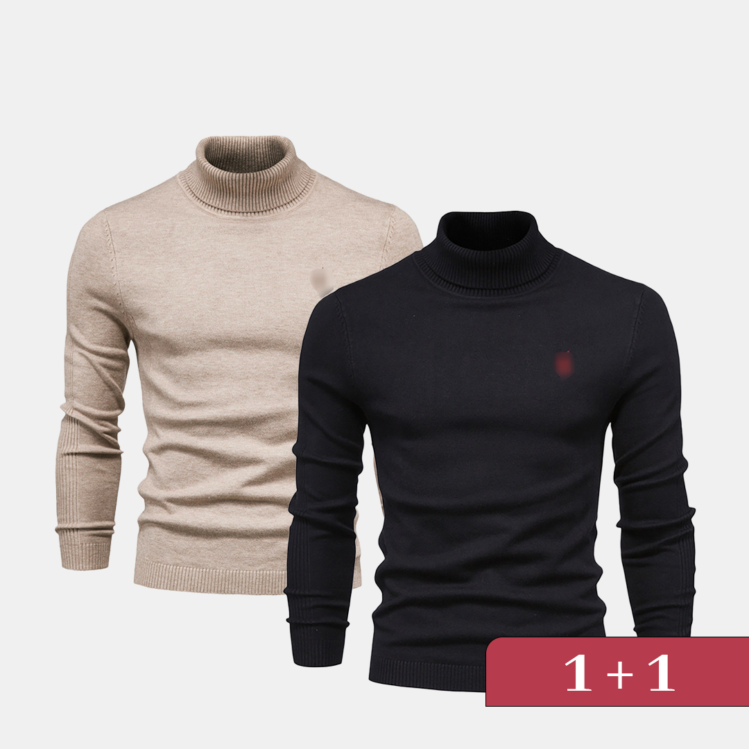 Classic Turtleneck Sweater (1+1 Free)