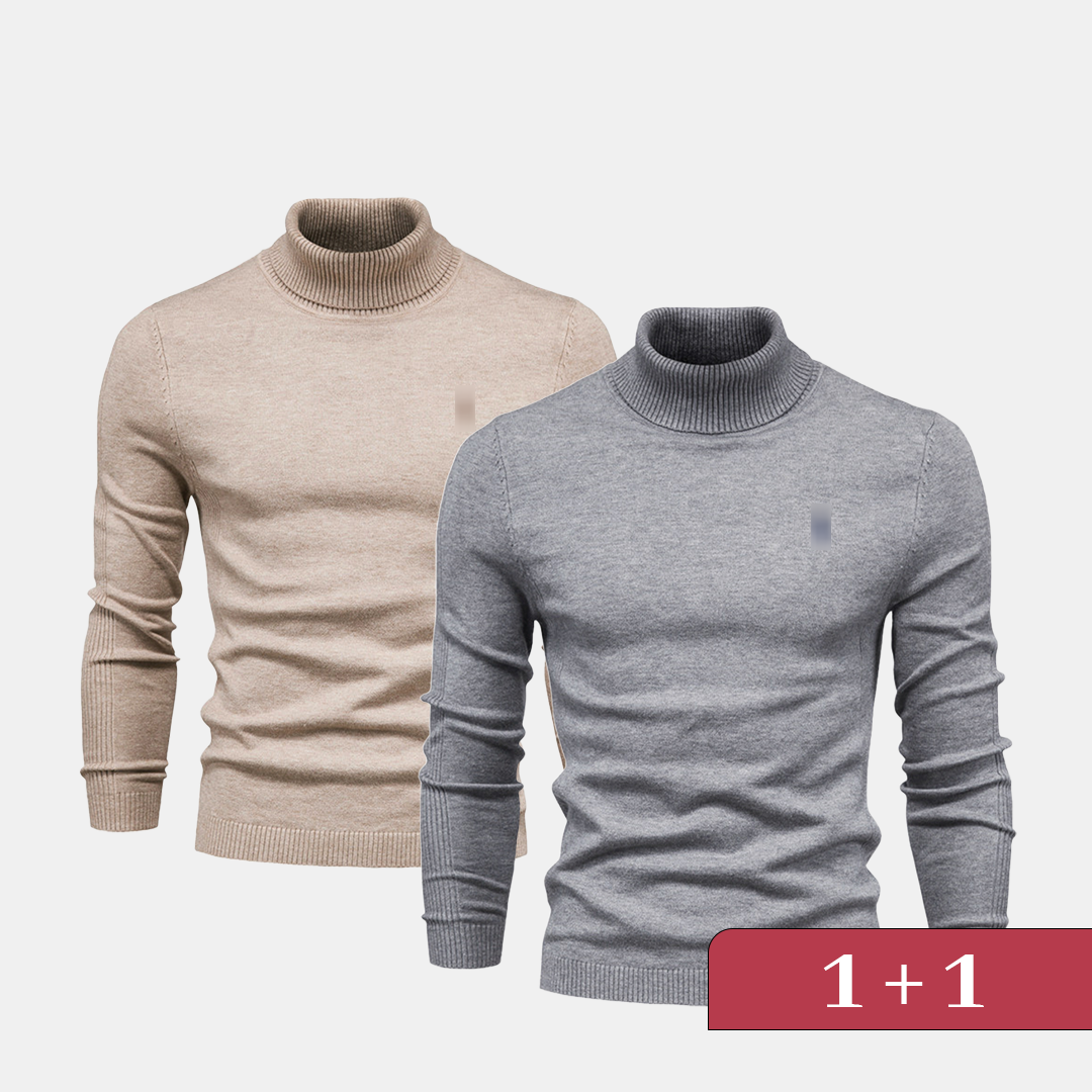 Classic Turtleneck Sweater (1+1 Free)