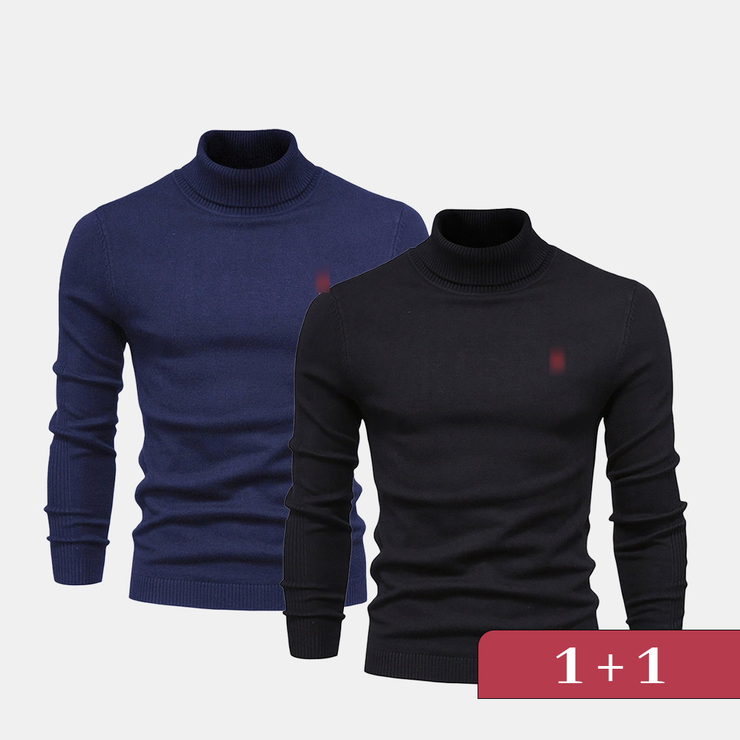 Classic Turtleneck Sweater (1+1 Free)