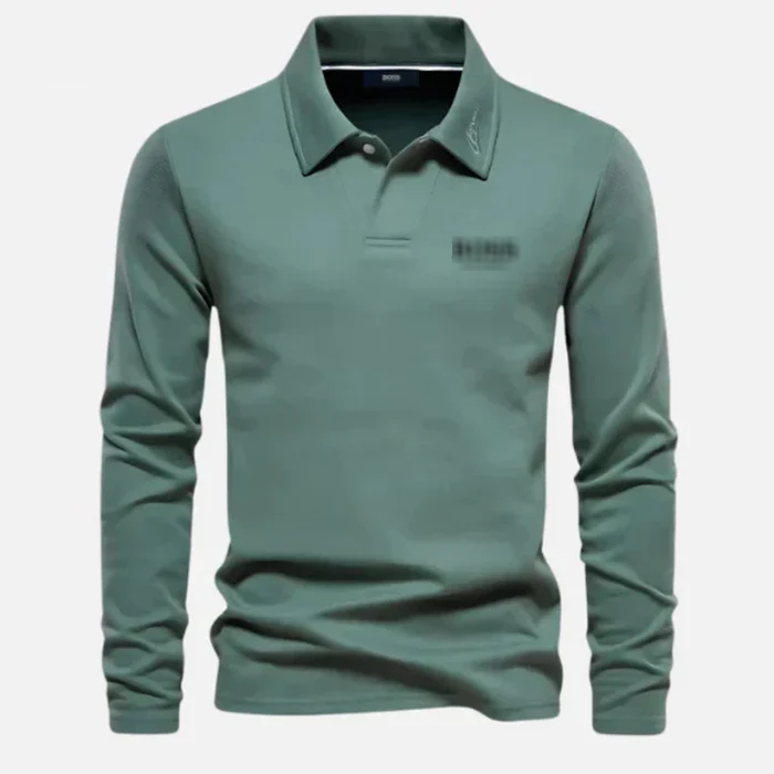 Classic Long Sleeve Polo (Buy 1 Get 1 Free)