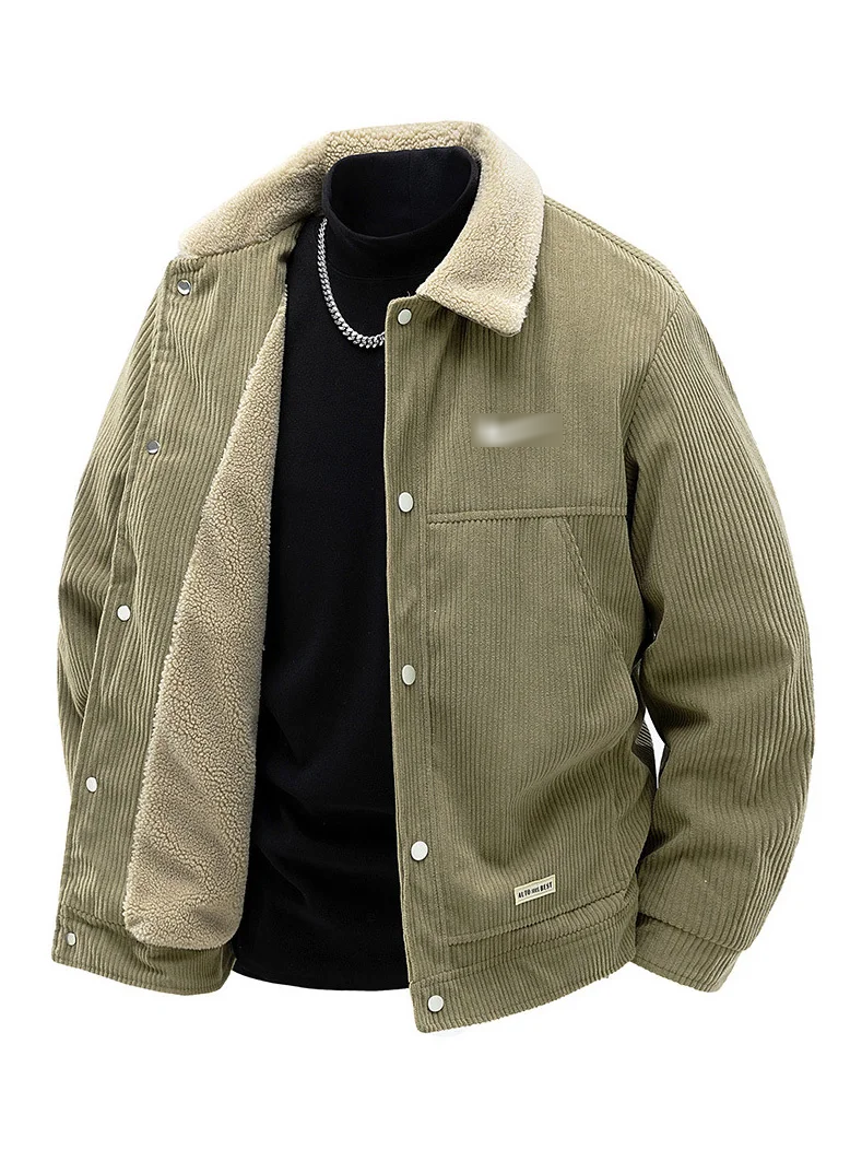 Corduroy Fleece Jacket