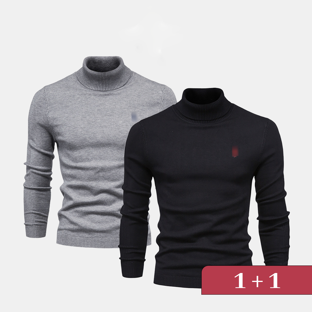 Classic Turtleneck Sweater (1+1 Free)