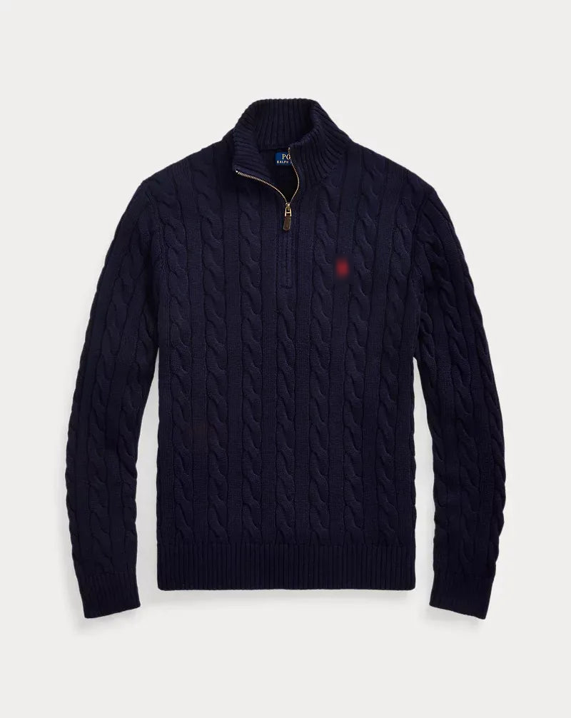 New Half Zip Sweater