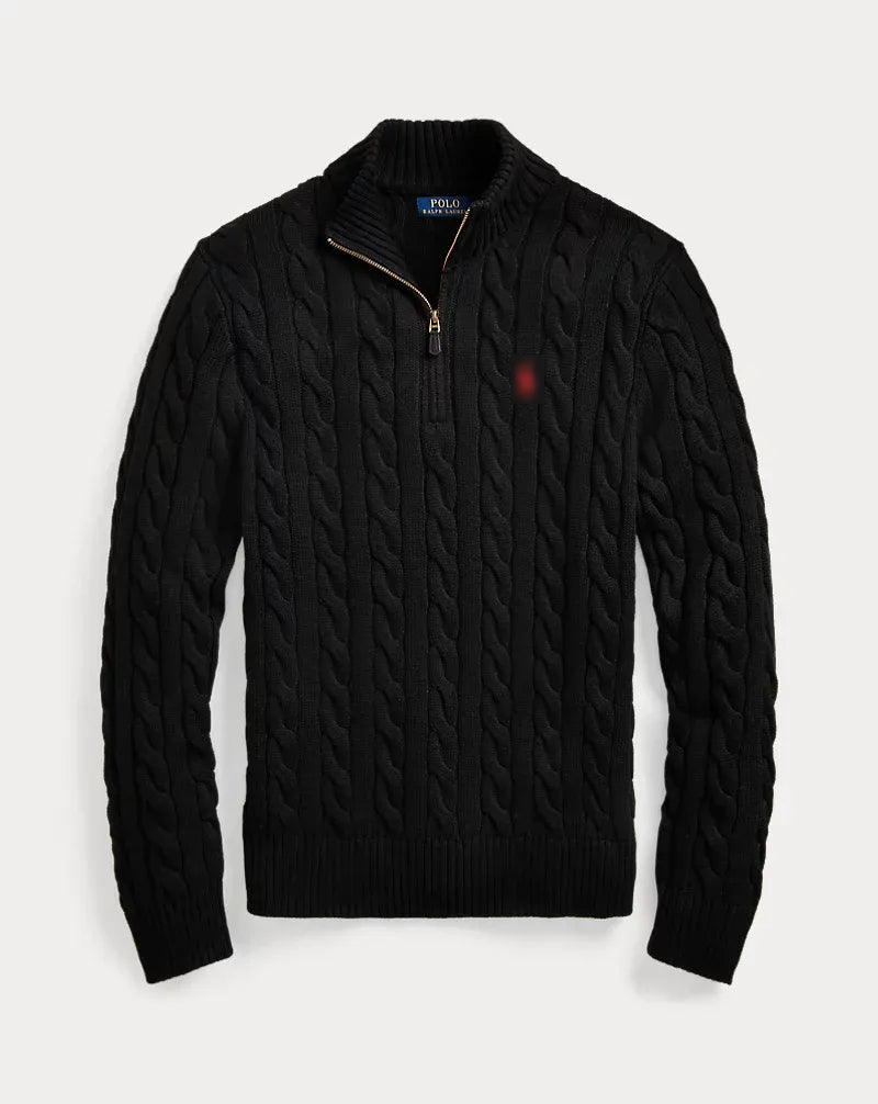 New Half Zip Sweater