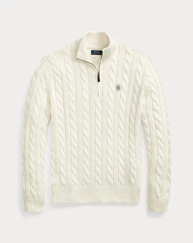 New Half Zip Sweater