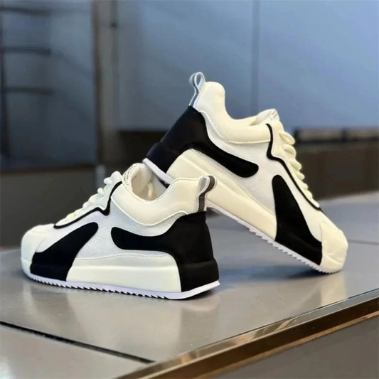 Contrast Panel Sneakers