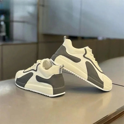 Contrast Panel Sneakers