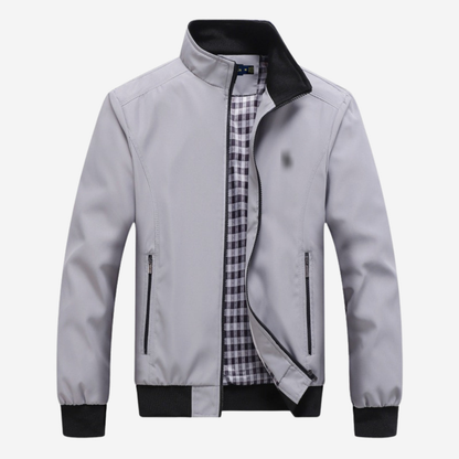 Casual Zip-Up Bomber - Clearance price