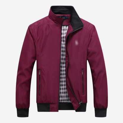 Casual Zip-Up Bomber - Clearance price