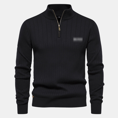 Classic Quarter-Zip Sweater