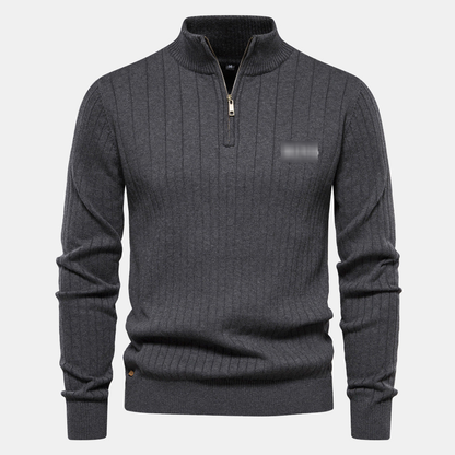 Classic Quarter-Zip Sweater