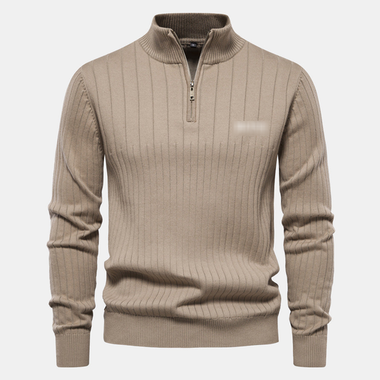 Classic Quarter-Zip Sweater