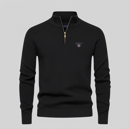 Classic Half-Zip Knit Sweater