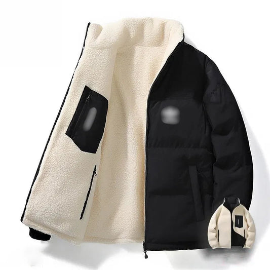 Reversible Sherpa Puffer Jacket