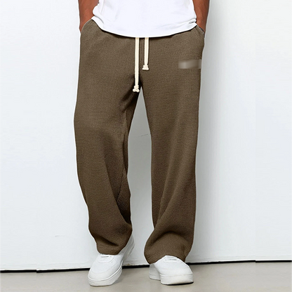 Waffle Texture Trousers