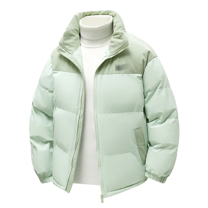 Unisex Corduroy Puffer Jacket