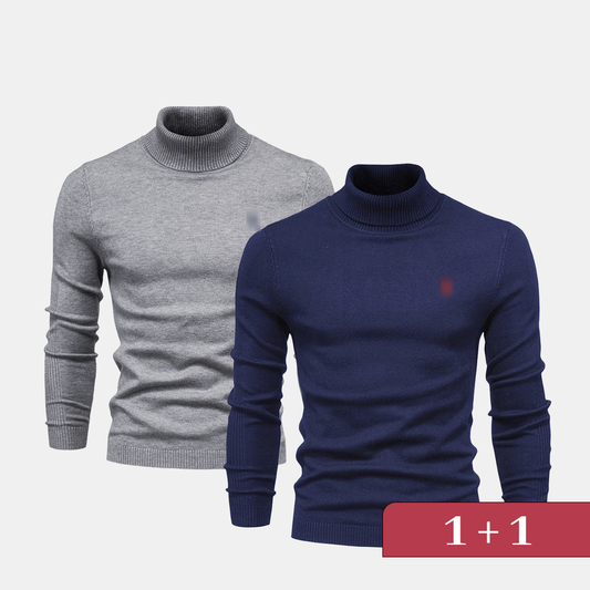 Classic Turtleneck Sweater (1+1 Free)