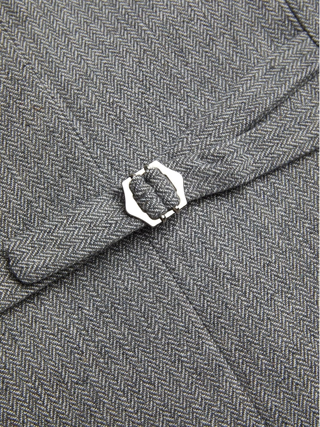 Herringbone Wool 3-Piece Suit