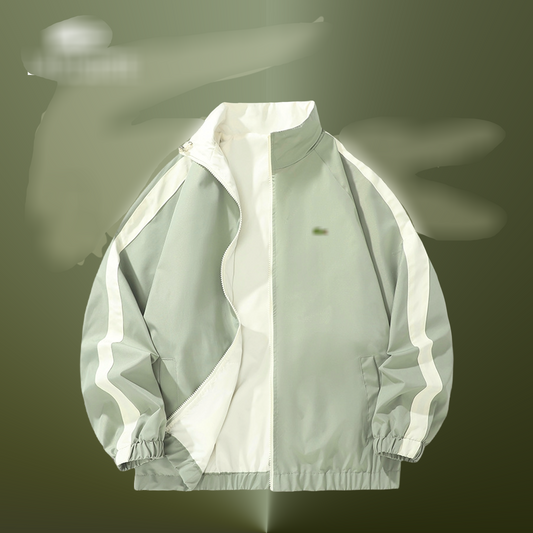Contrast Panel Track Jacket